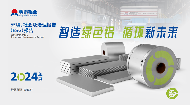 喜報！明泰鋁業榮膺“2025年度上市公司ESG價值傳遞獎”